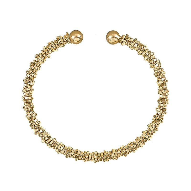 Opper Alloy Gold Gothic Bracelet