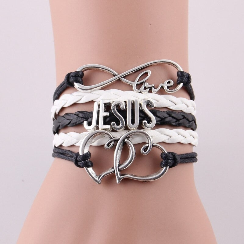 Infinity Love Jesus Bracelet