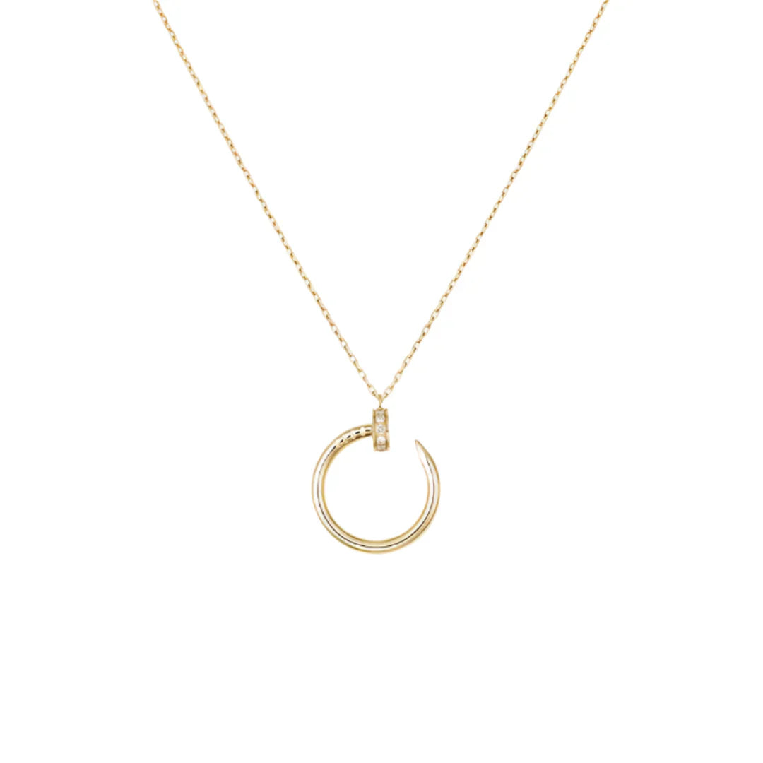 Juste un Clou Necklace Yellow Gold, Diamonds