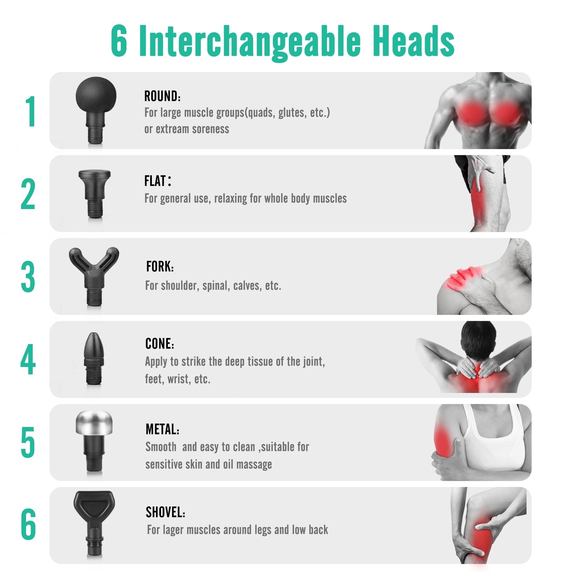 Handheld Deep Tissue Massage Gun