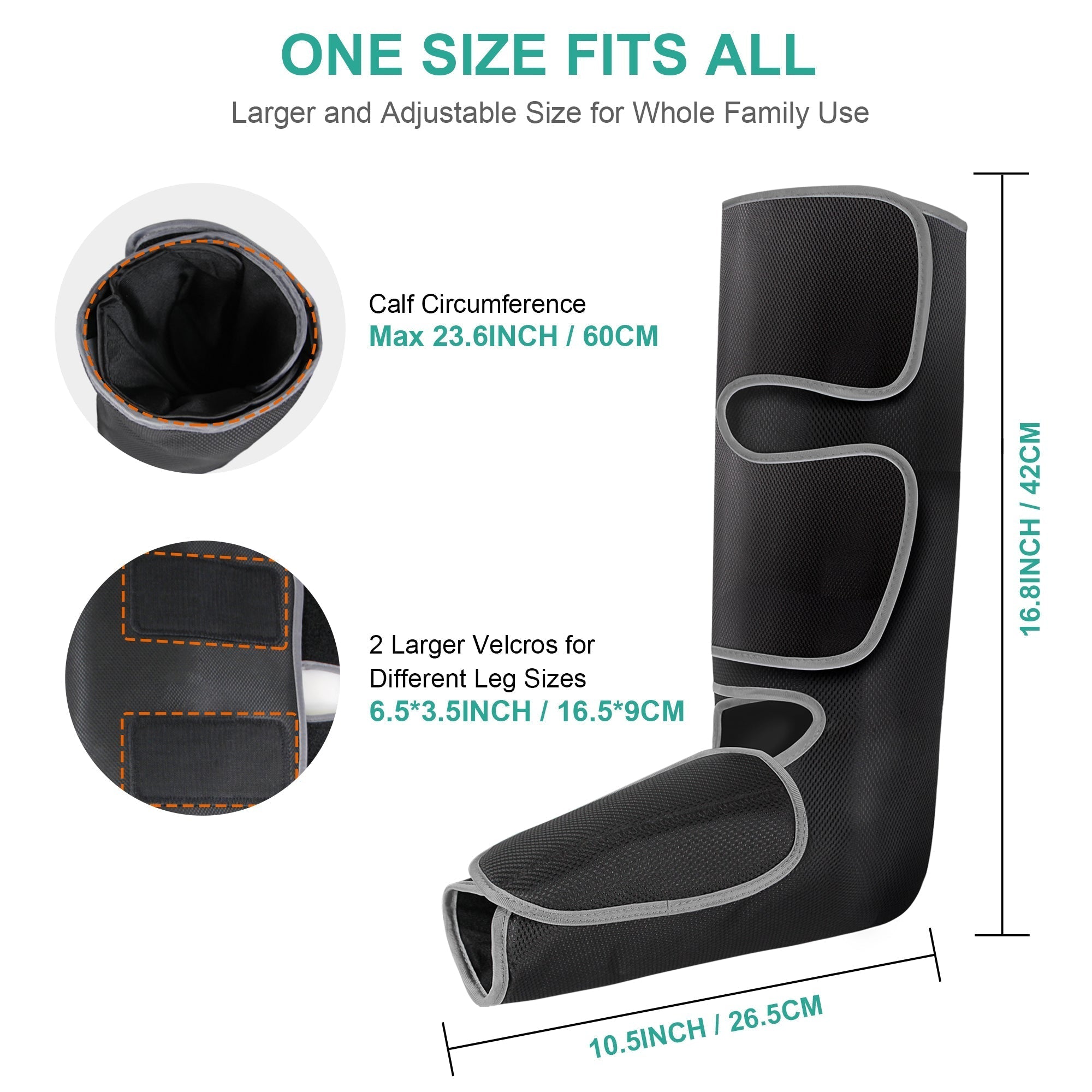 Air Compression Leg Massager for Circulation