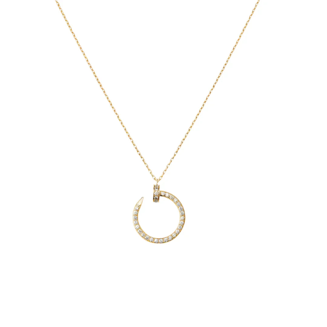 Juste un Clou Necklace Yellow Gold, Diamonds