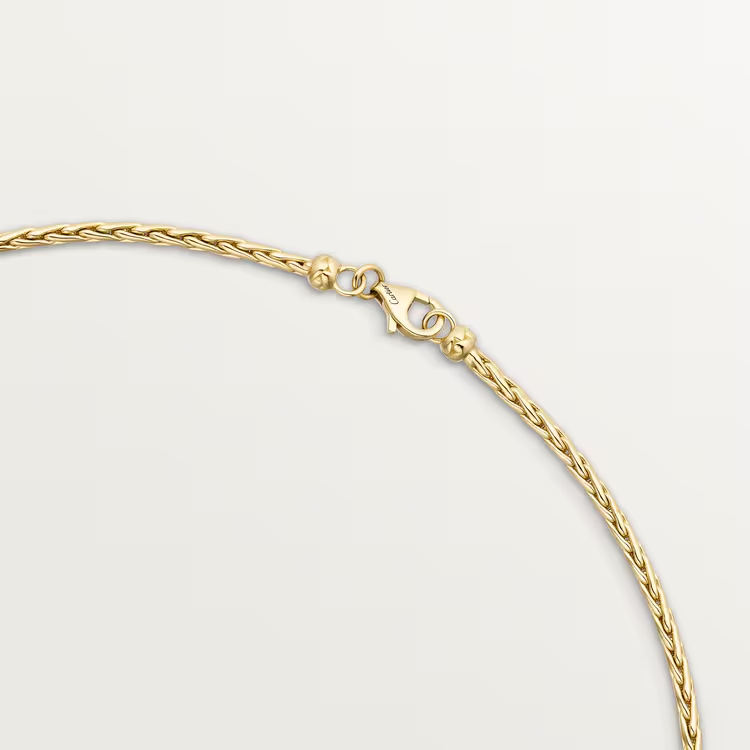 Gold Leaf Pendant Necklace With Diamond Accents