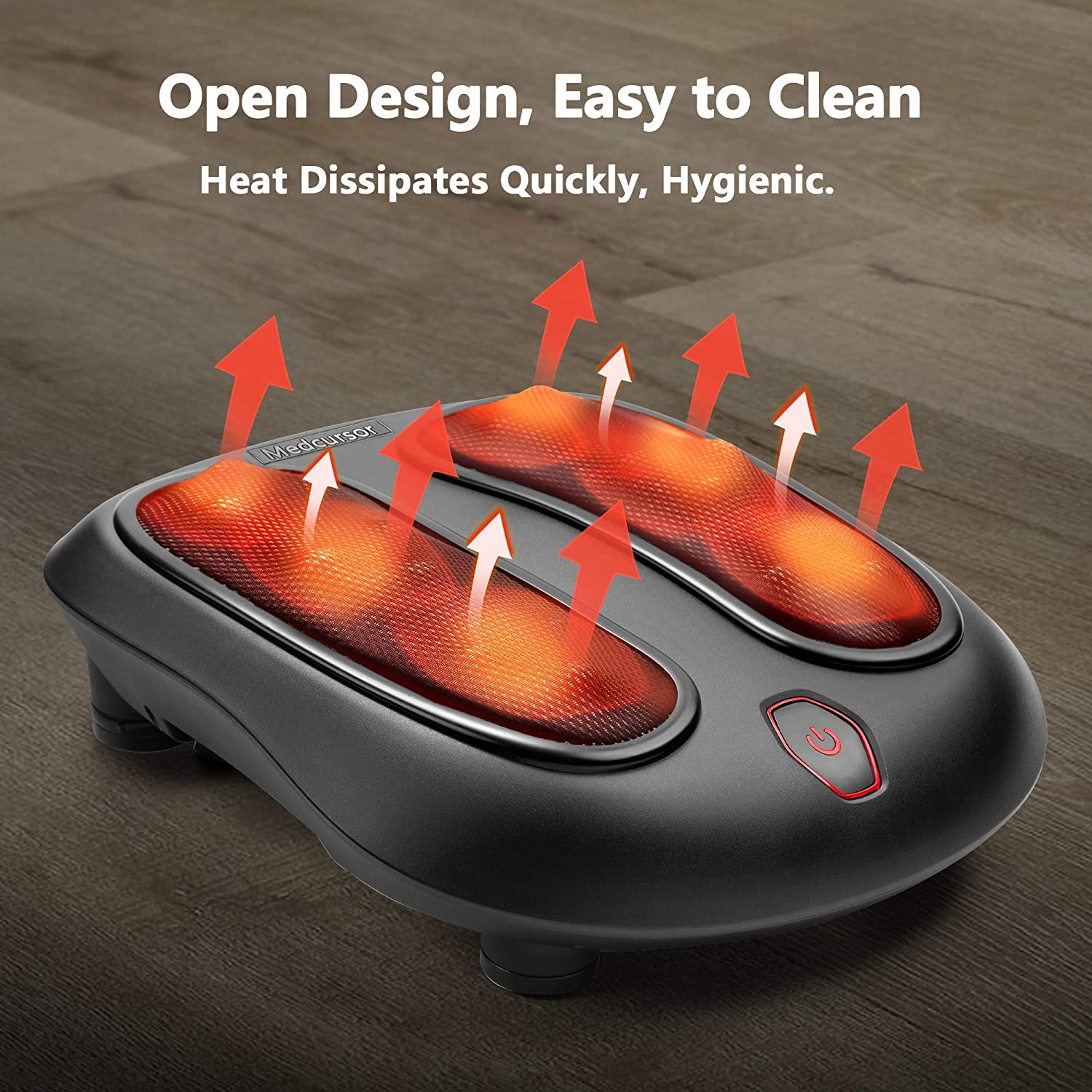 Shiatsu Foot Massager with Built-in Soothing Heat Function