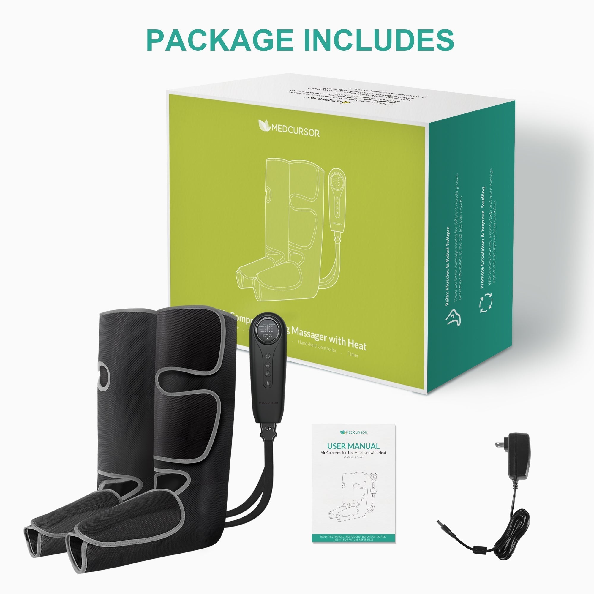 Air Compression Leg Massager for Circulation