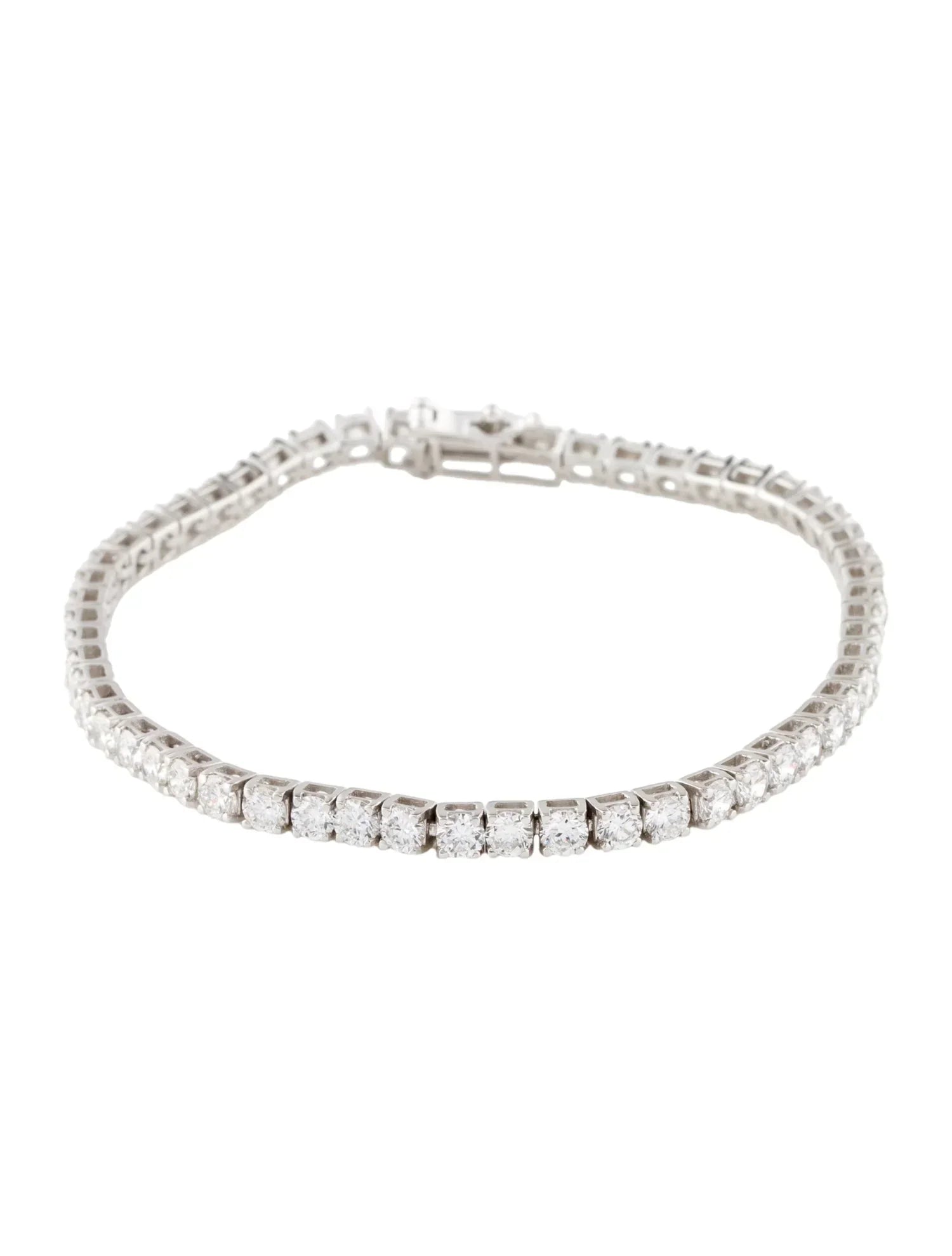 Lab-Grown Diamond Tennis Bracelet