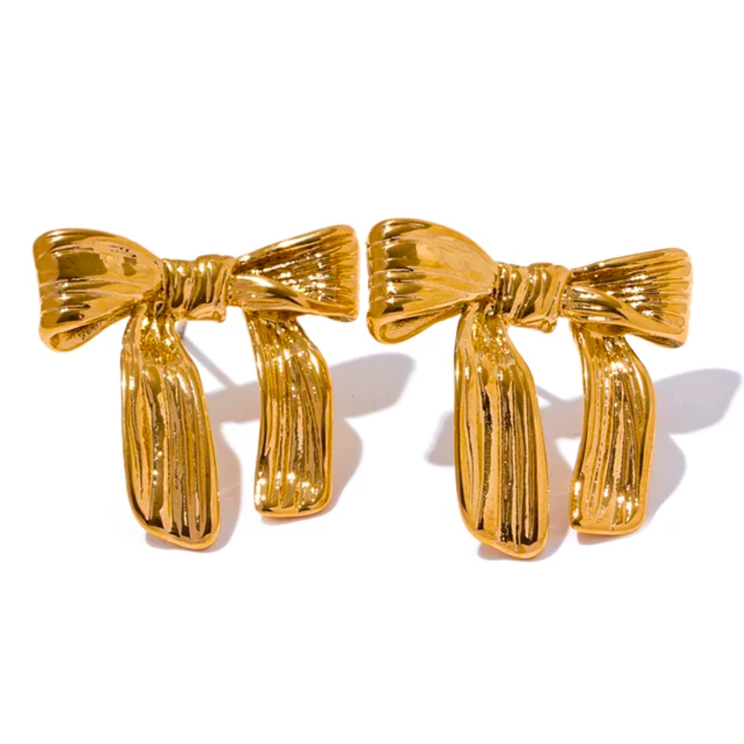 Bowknot Bow Stud Earrings
