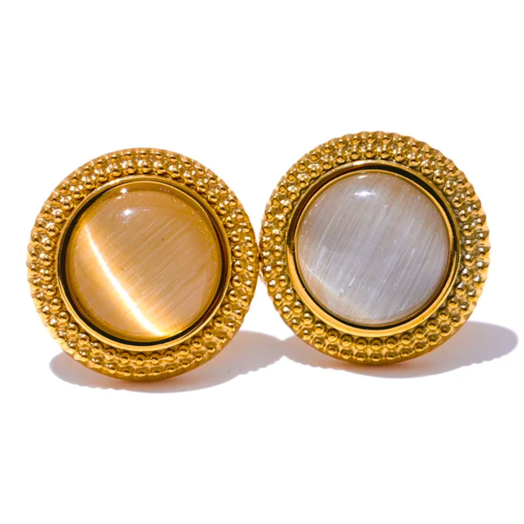 Natural Stone Earrings