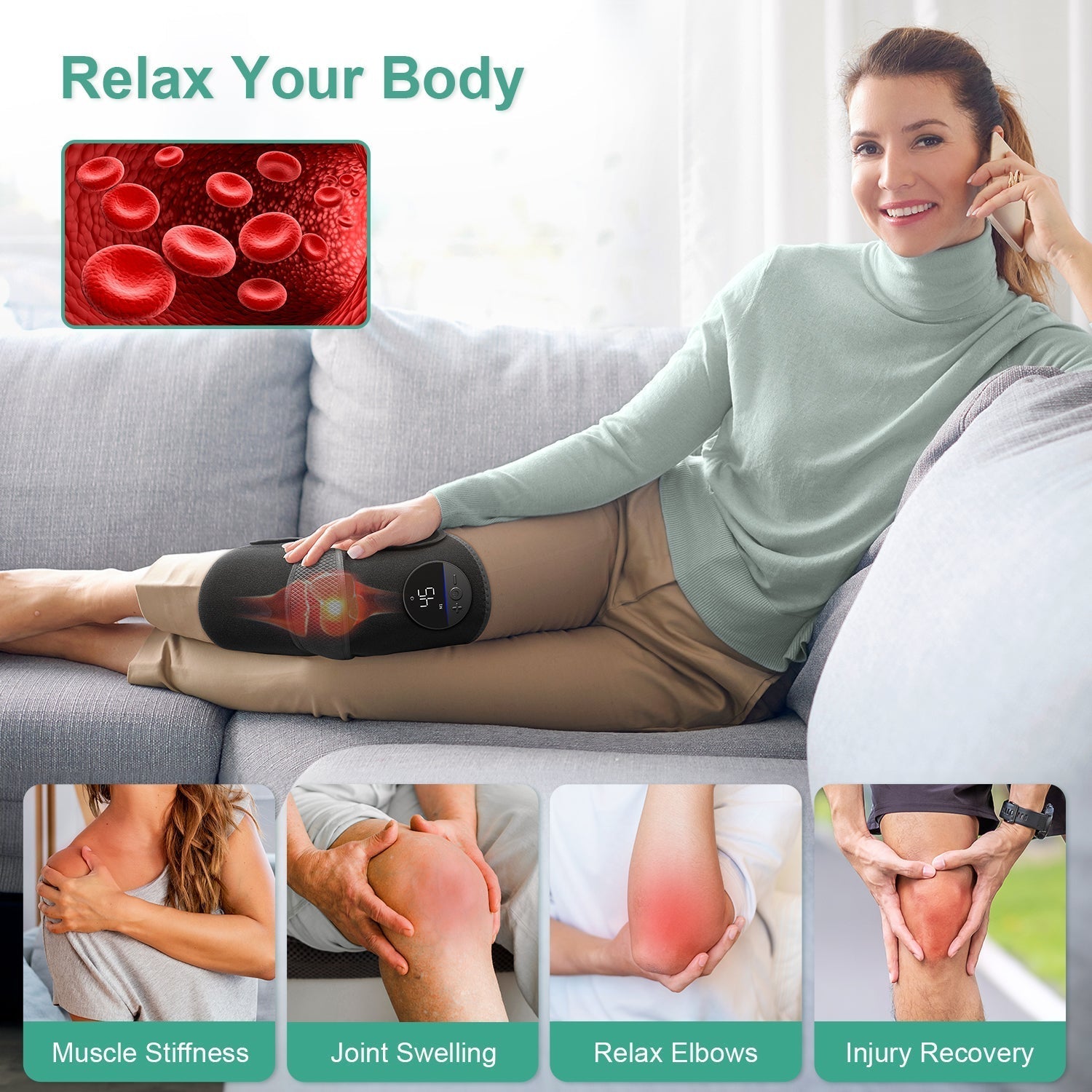 Heated Knee Massager