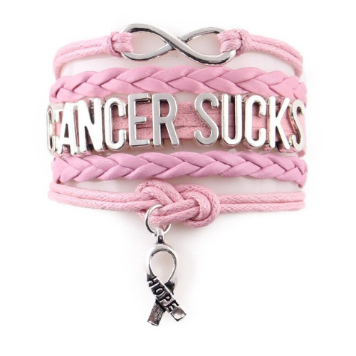 Cancer Sucks Awareness Bracelet