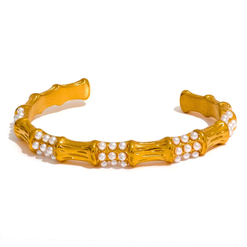 Pearls Cuff Bracelet