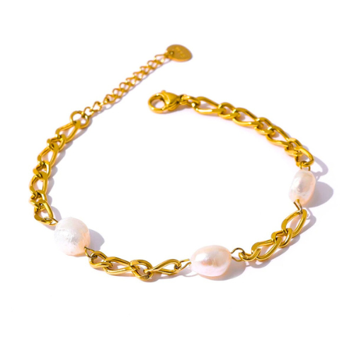Pearl Chain Bracelet