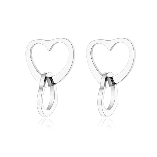 Double Heart Earrings