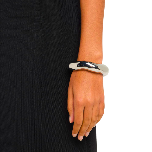 Wide Molten Bangle