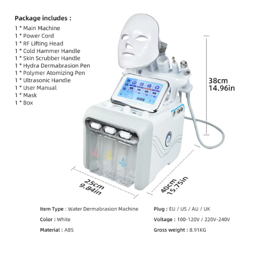 7-in-1 Water Oxygen Small Bubble Machine