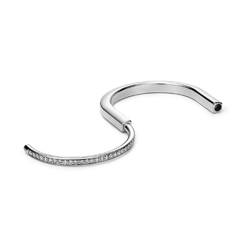 Lock Diamond Bangle