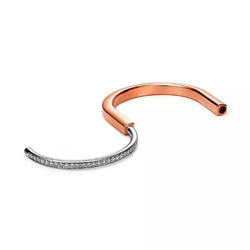 Lock Diamond Bangle