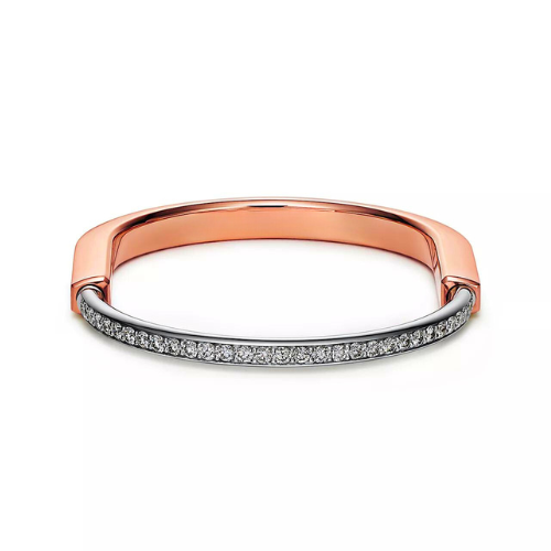 Lock Diamond Bangle