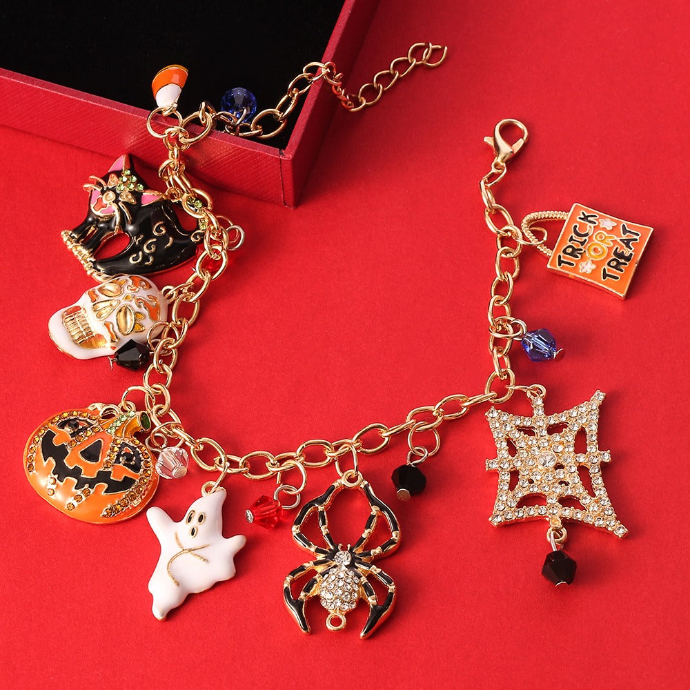Halloween Pumpkin Bracelet