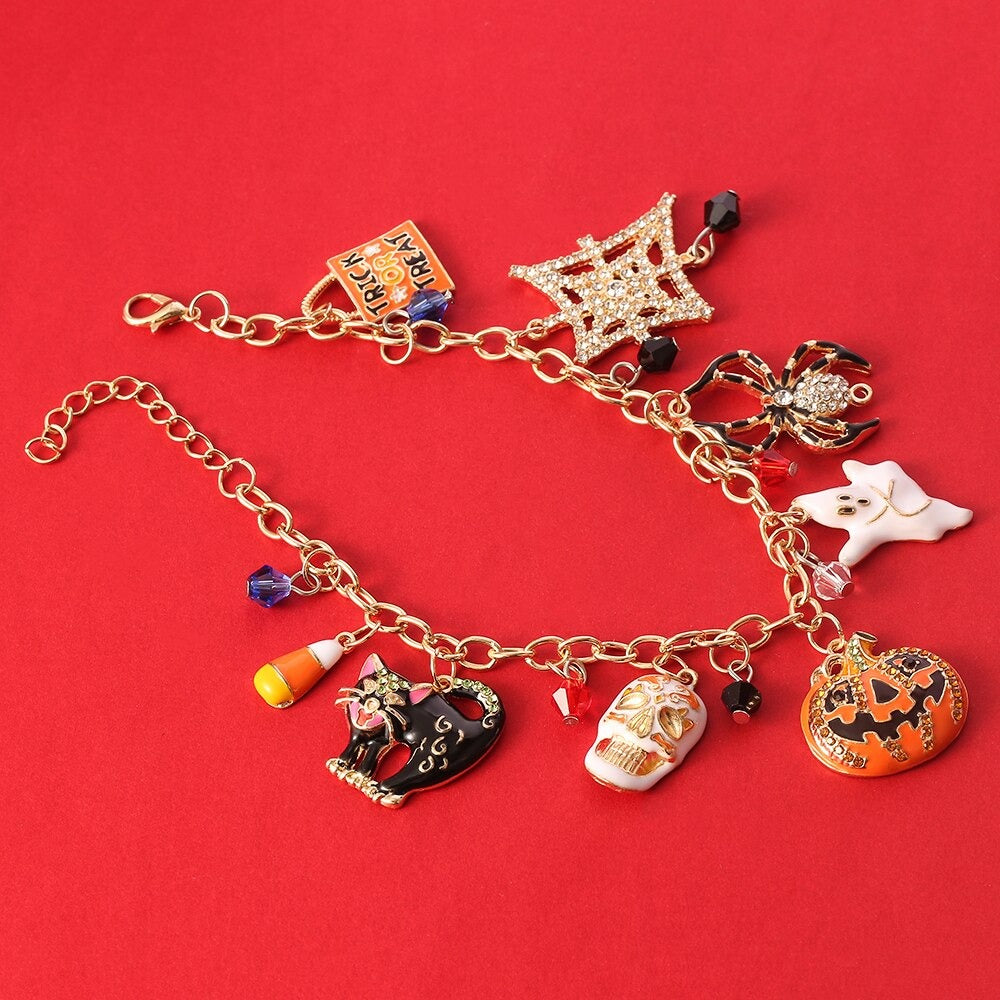 Halloween Pumpkin Bracelet