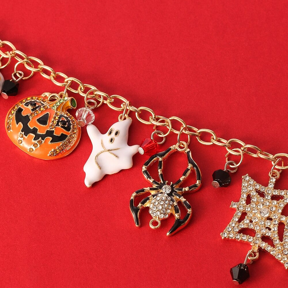 Halloween Pumpkin Bracelet