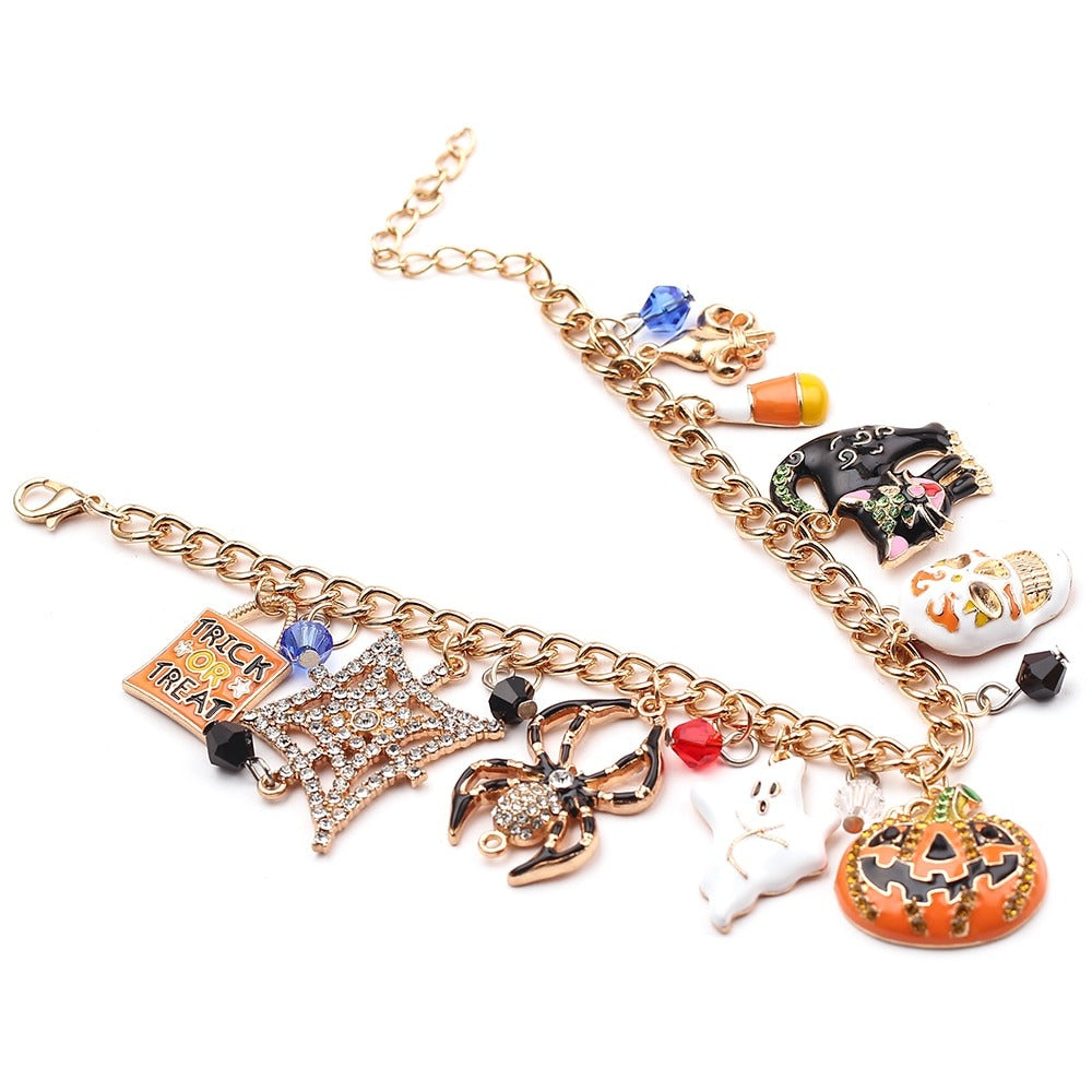 Halloween Pumpkin Bracelet