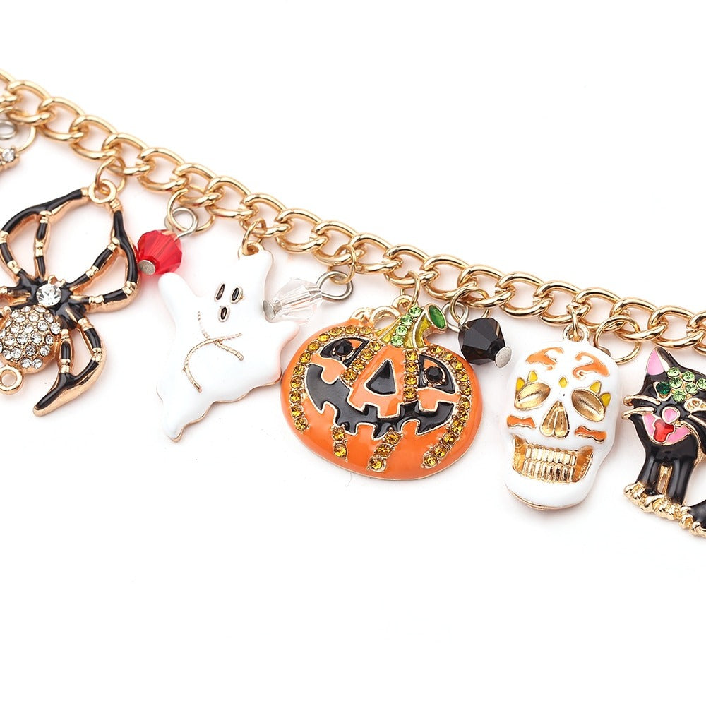 Halloween Pumpkin Bracelet