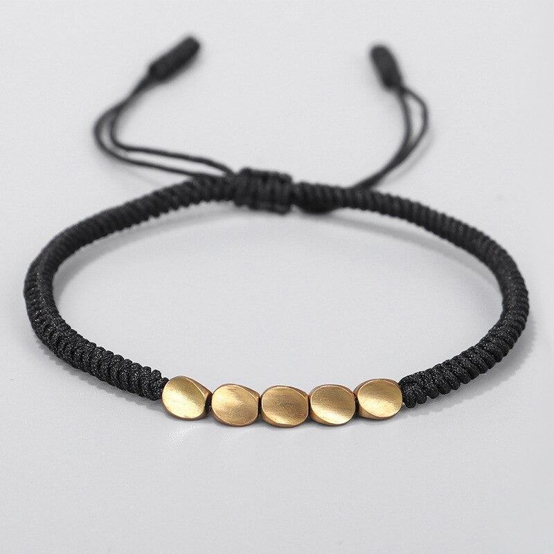 Tibetan Copper Beads Bracelet