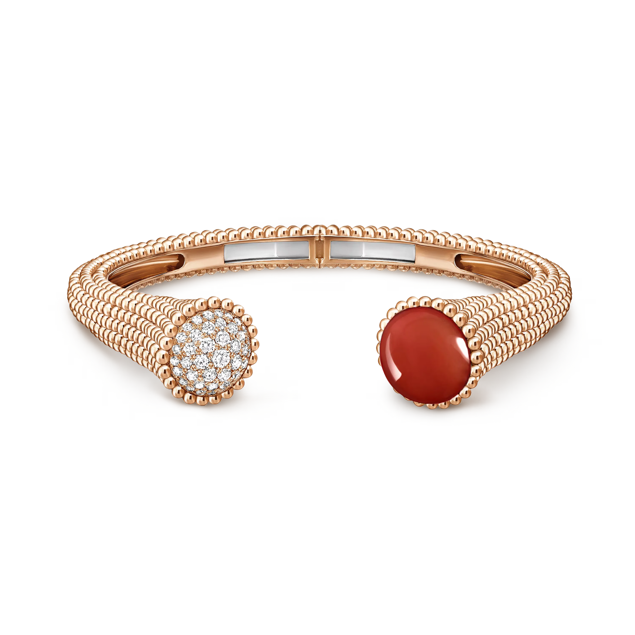 Carnelian Beaded Couleurs Bracelet