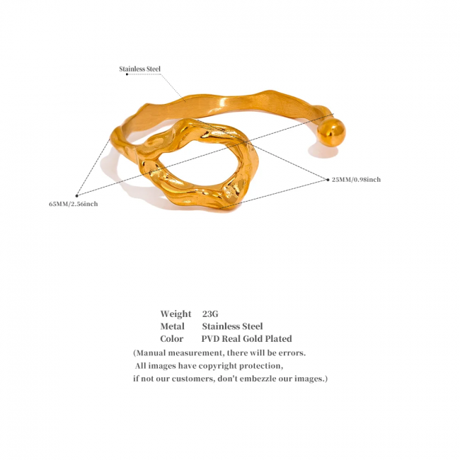 Hollow Cuff Bracelet