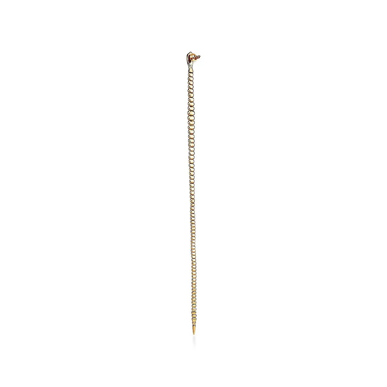 Elsa Peretti Snake Large Yellow Gold Earrings