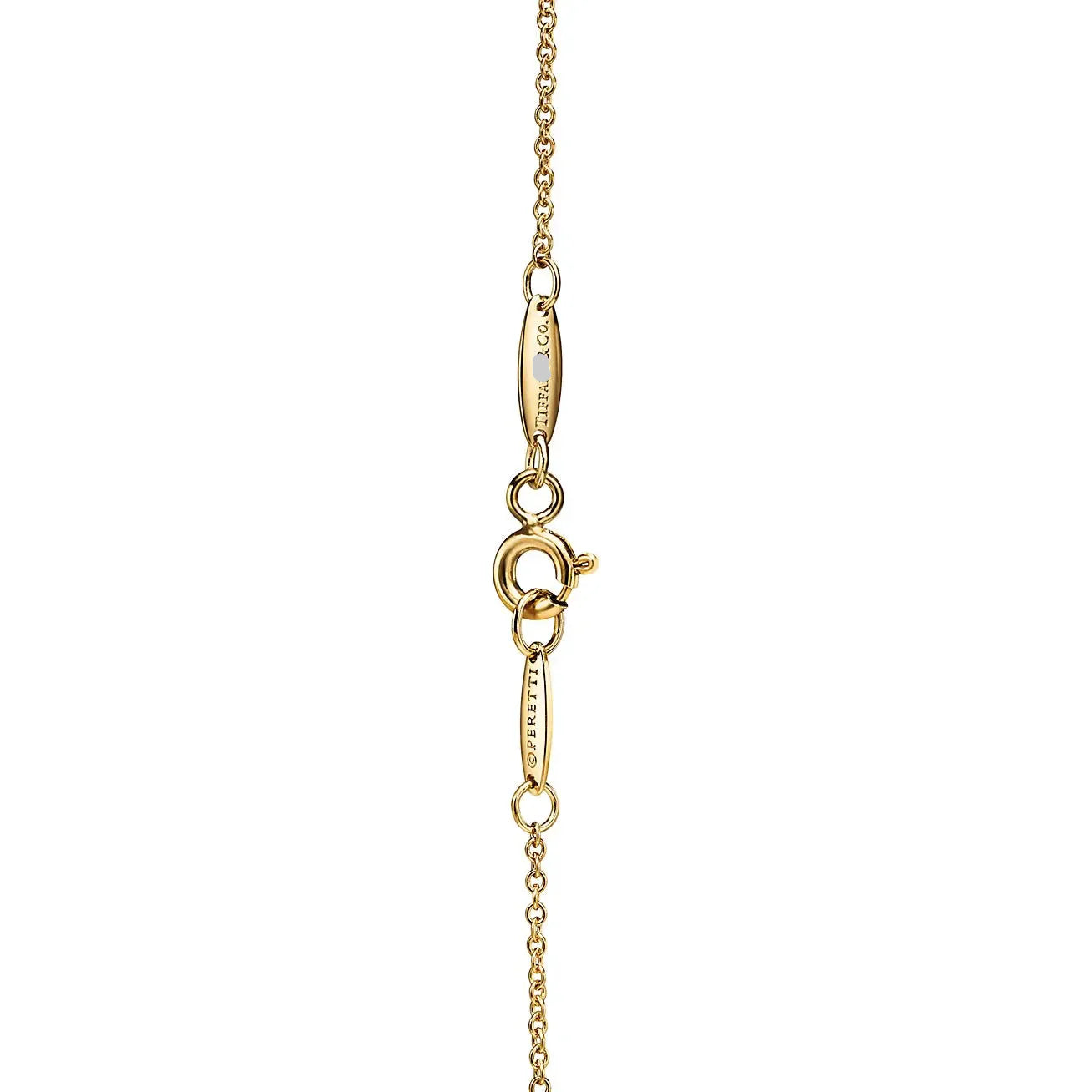 Elsa Peretti Bracelet  Yellow Gold with Diamonds