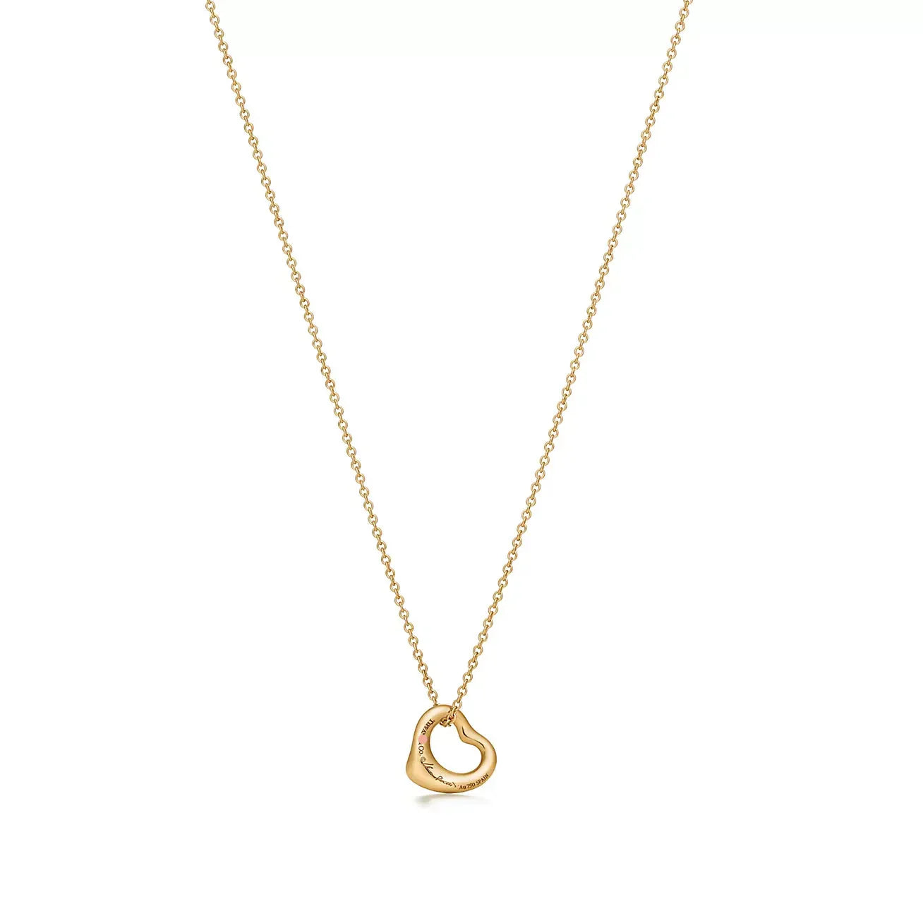 Heart Pendant Yellow Gold