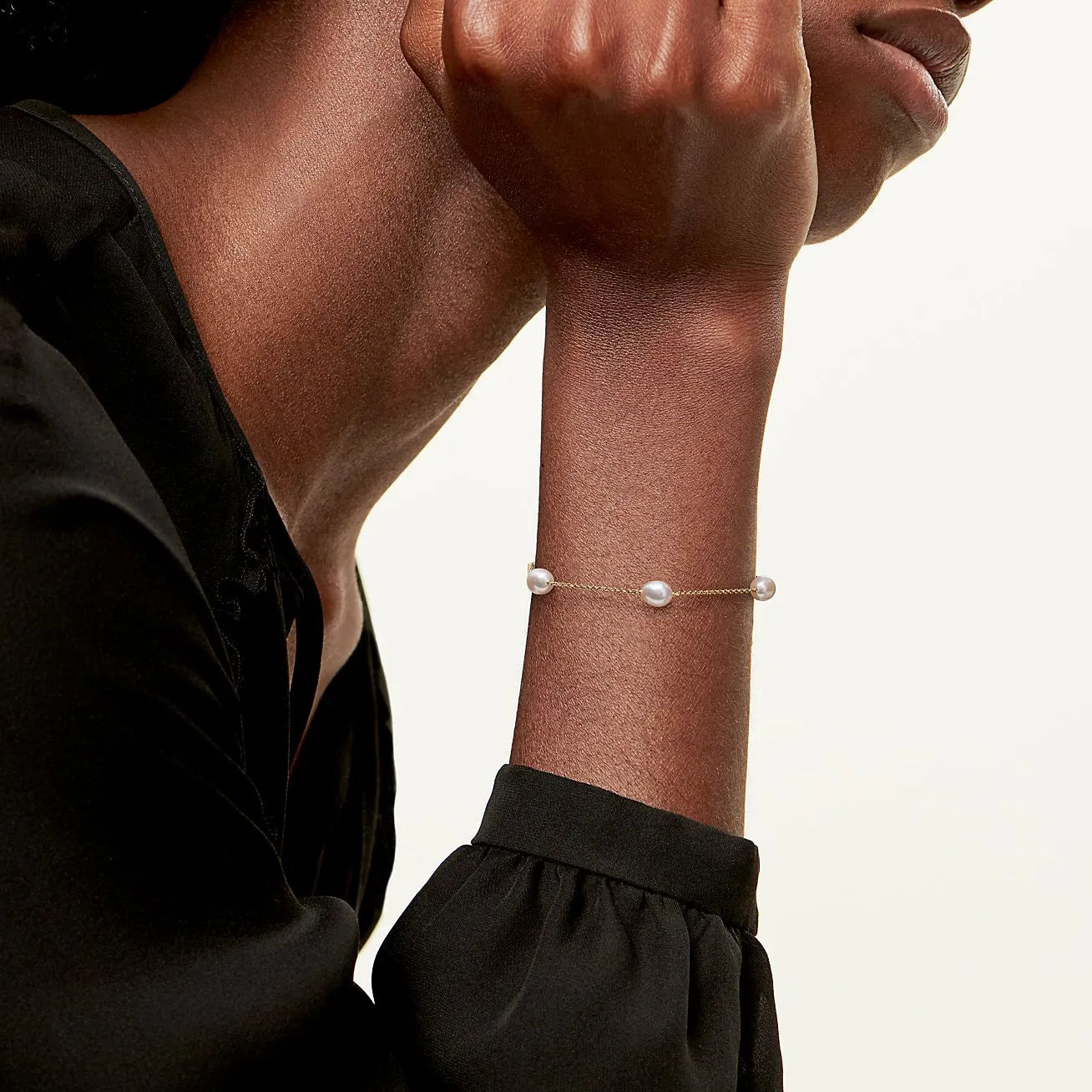 Elsa Peretti Bracelet Pearls Yellow Gold