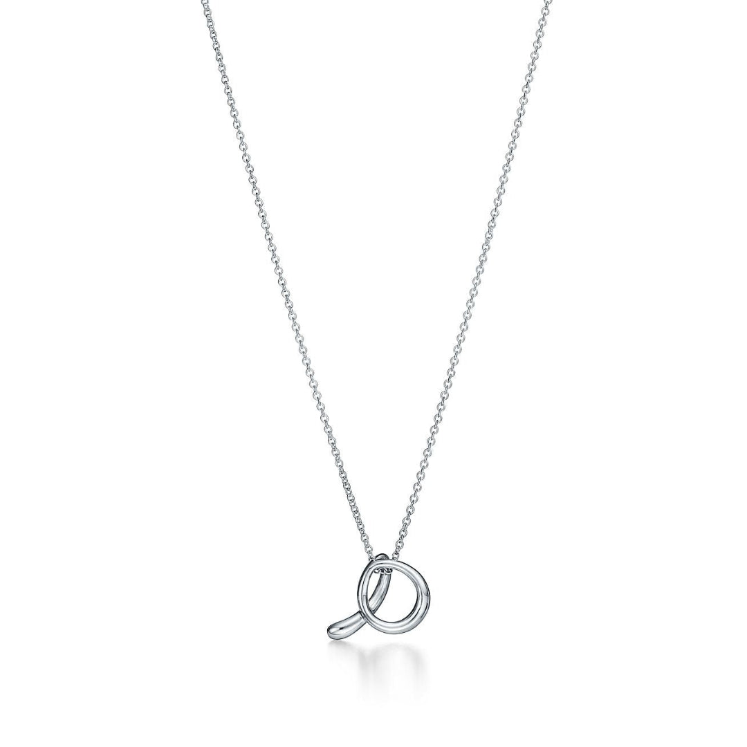 Elsa Peretti Small Alphabet Necklace