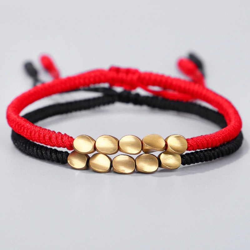 Tibetan Copper Beads Bracelet