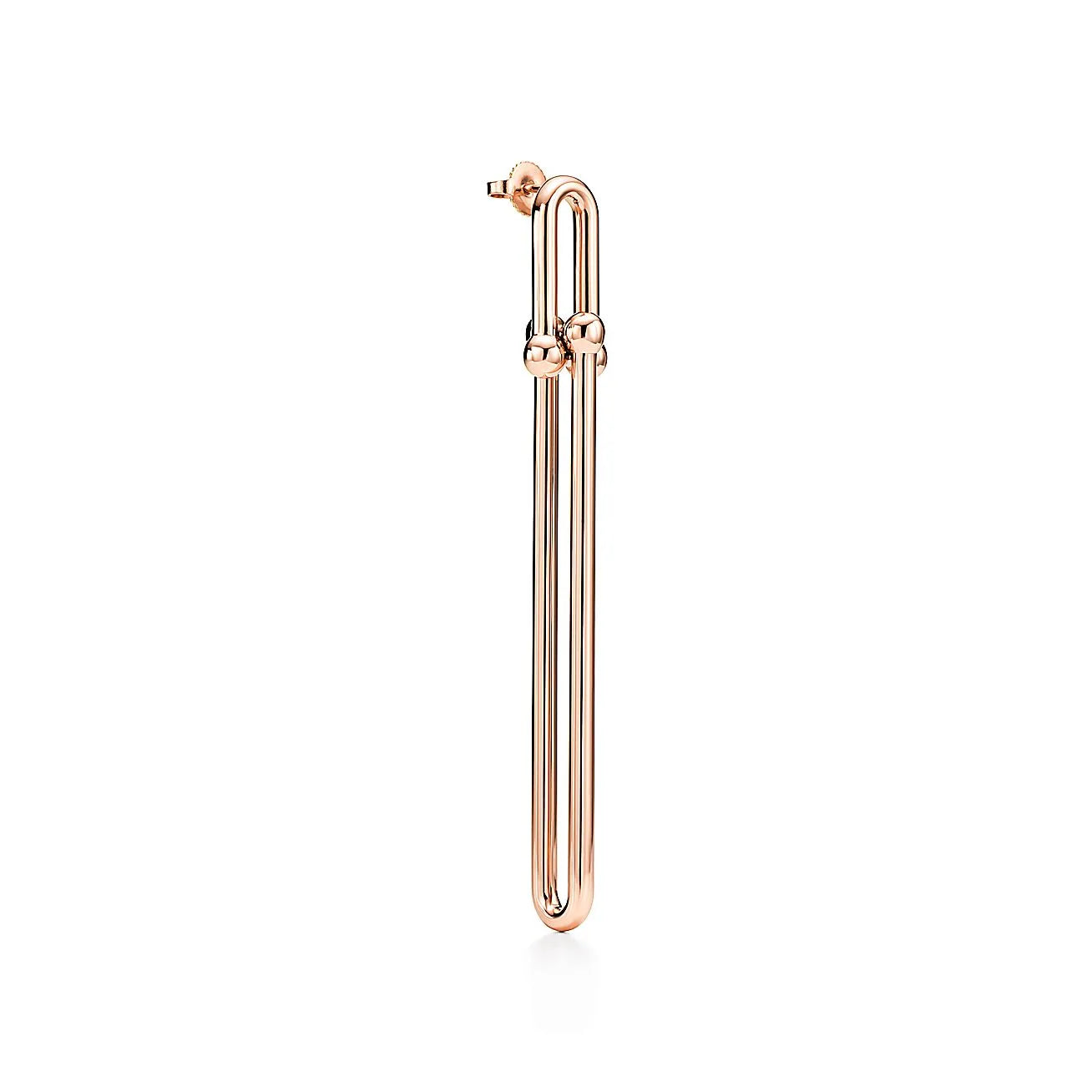 HardWear Double Long Link Rose Gold Earrings