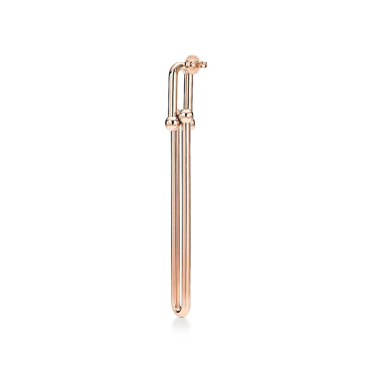 HardWear Double Long Link Rose Gold Earrings
