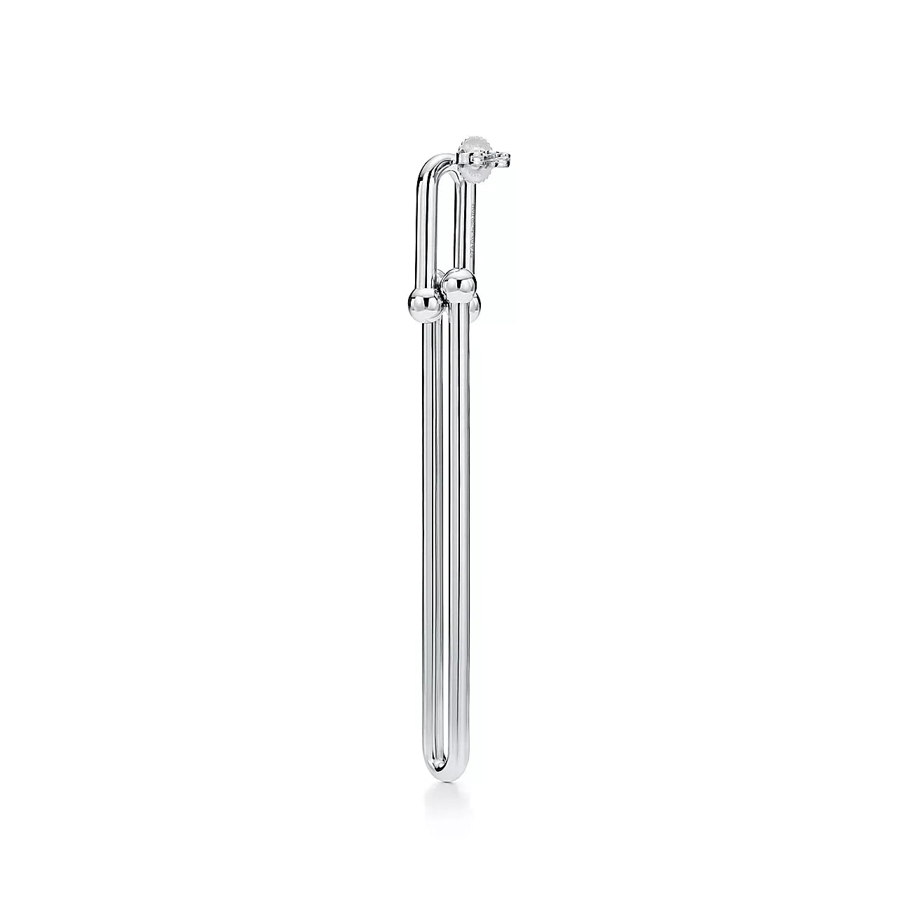 HardWear Double Long Link Silver Earrings