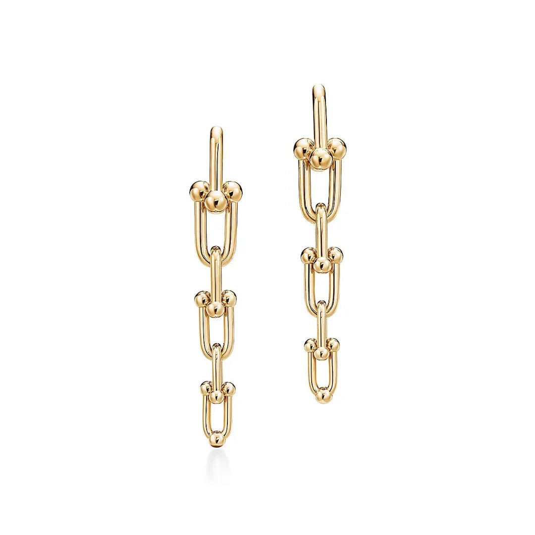 HardWear Graduated Link Yellow Gold Earrings