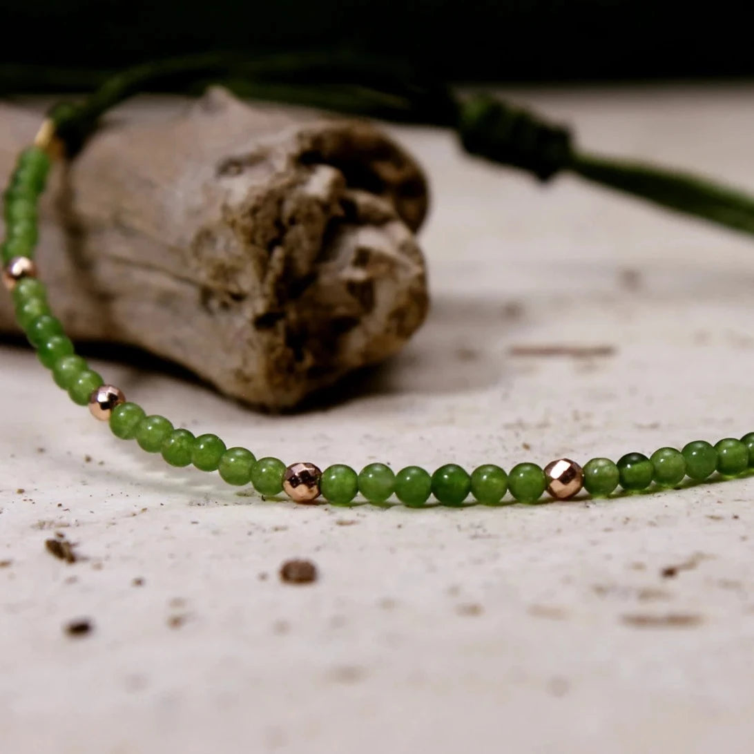 Green Jade  Gemstones Bracelet