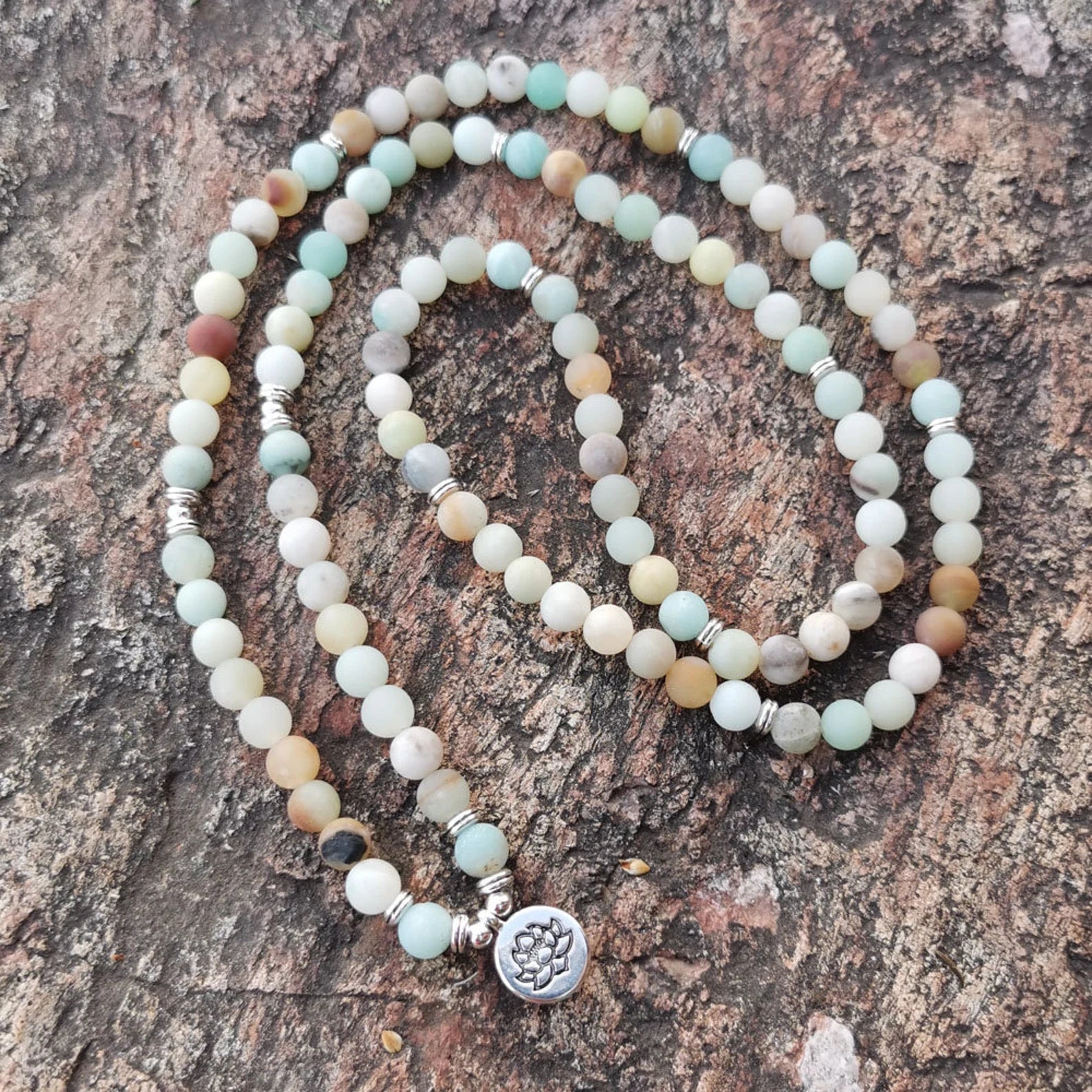108 Mala Beads Meditation Healing Bracelet