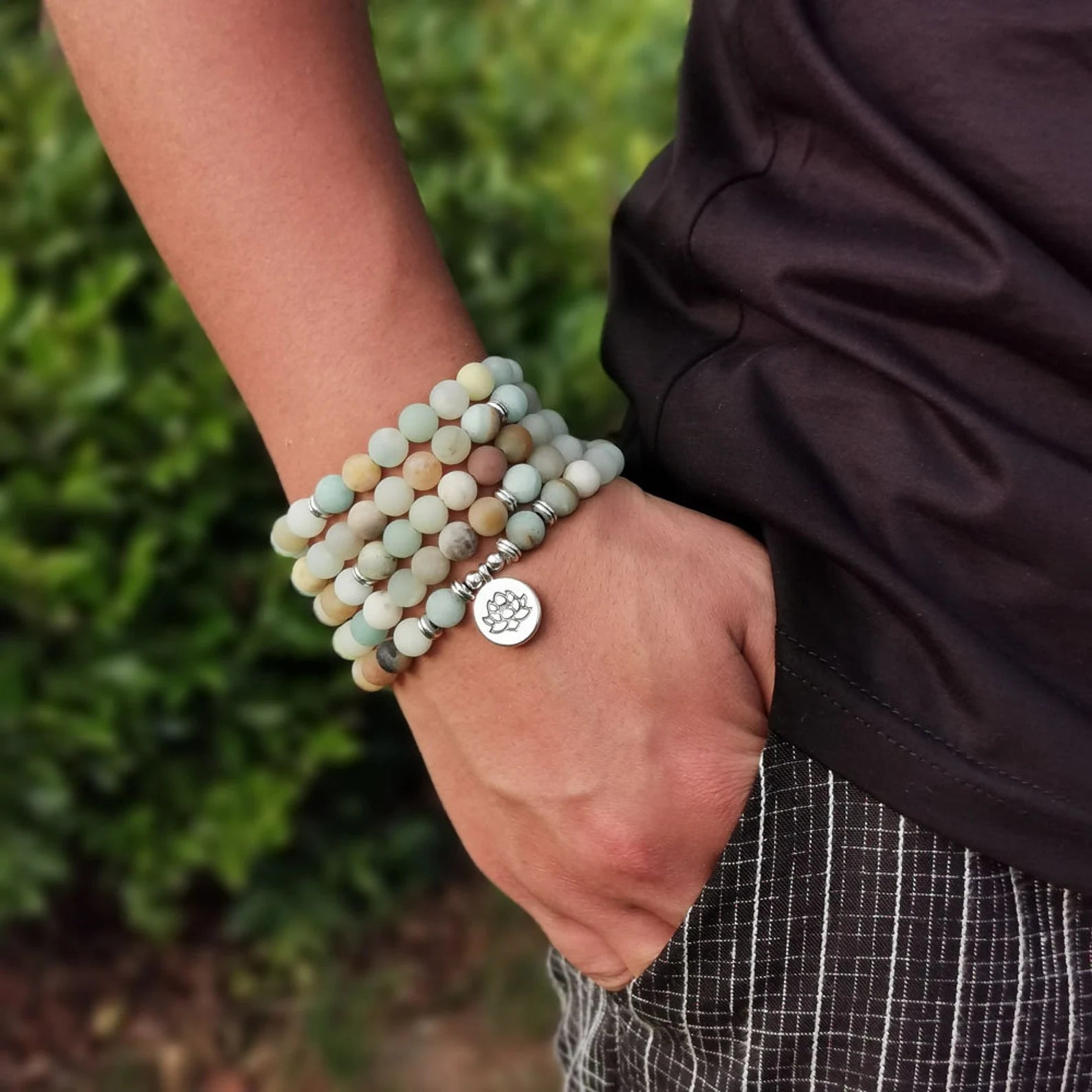 108 Mala Beads Meditation Healing Bracelet