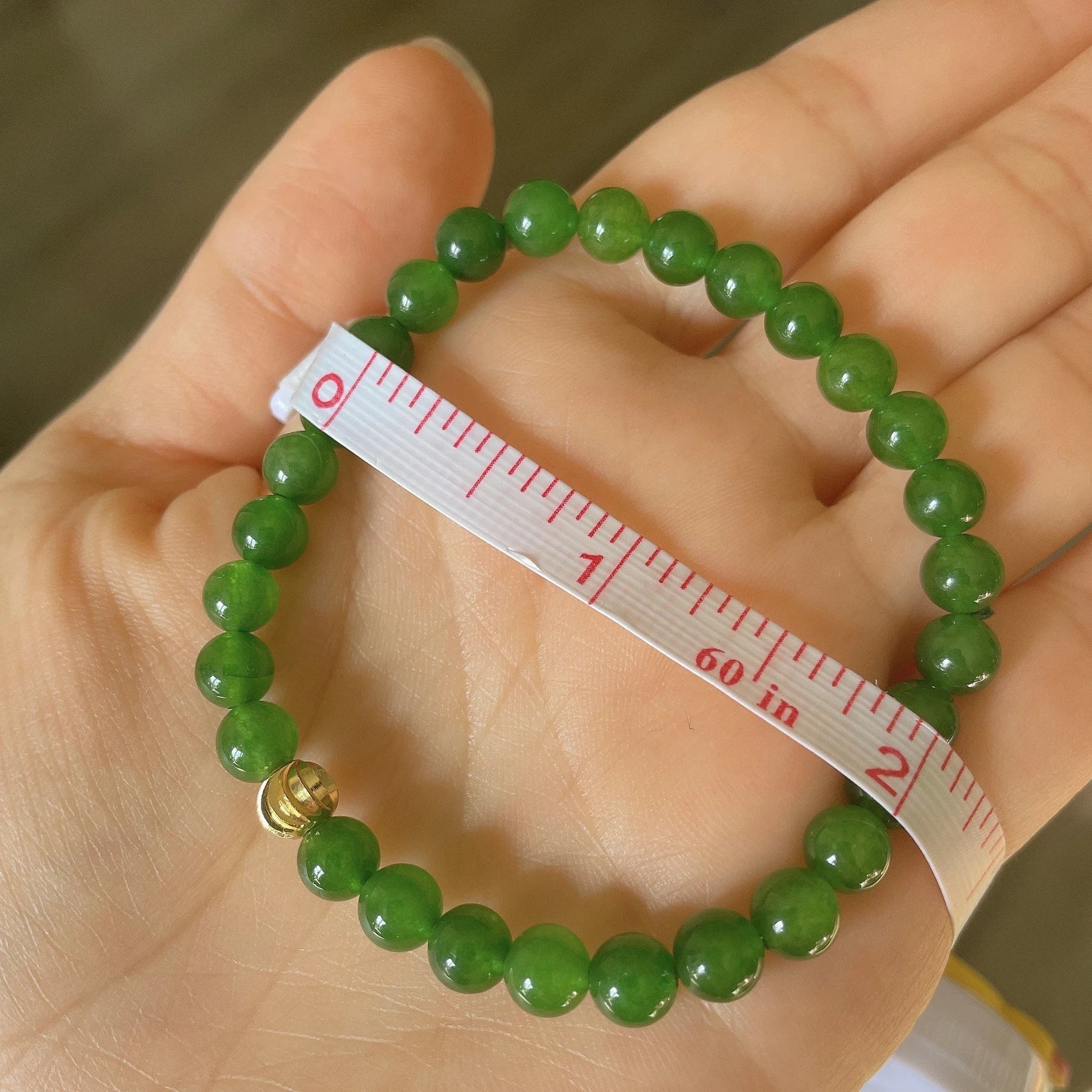 Emerald Green Jade Bracelet