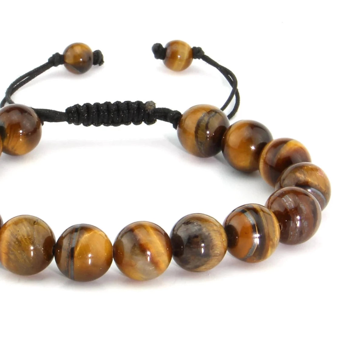 Natural Genuine Tiger Eye Lucky Gemstone Bracelet