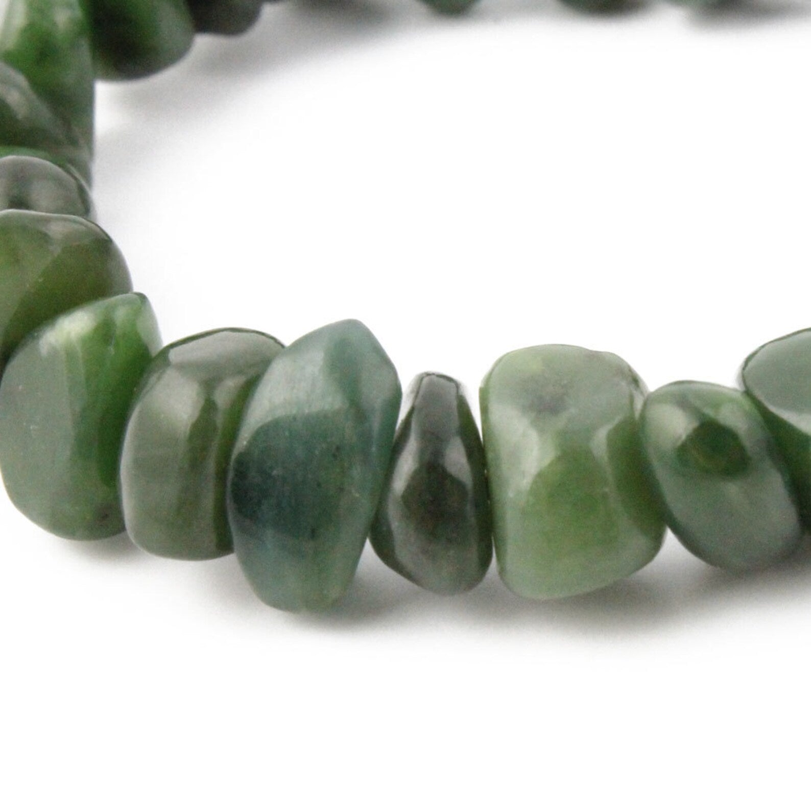 Canadian Nephrite Jade Power Bead Bracelet