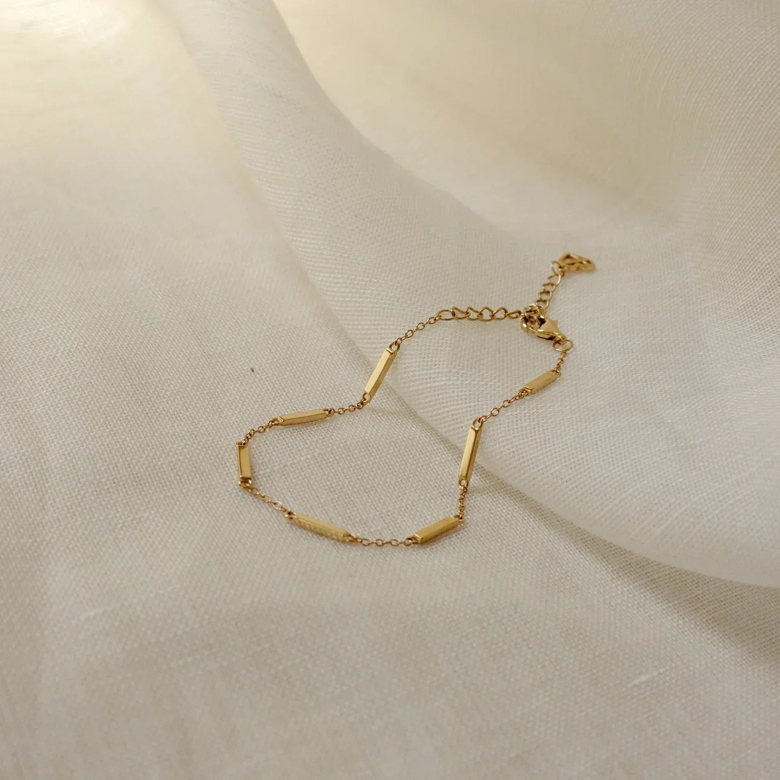 Satellite Dainty Bar Bracelet