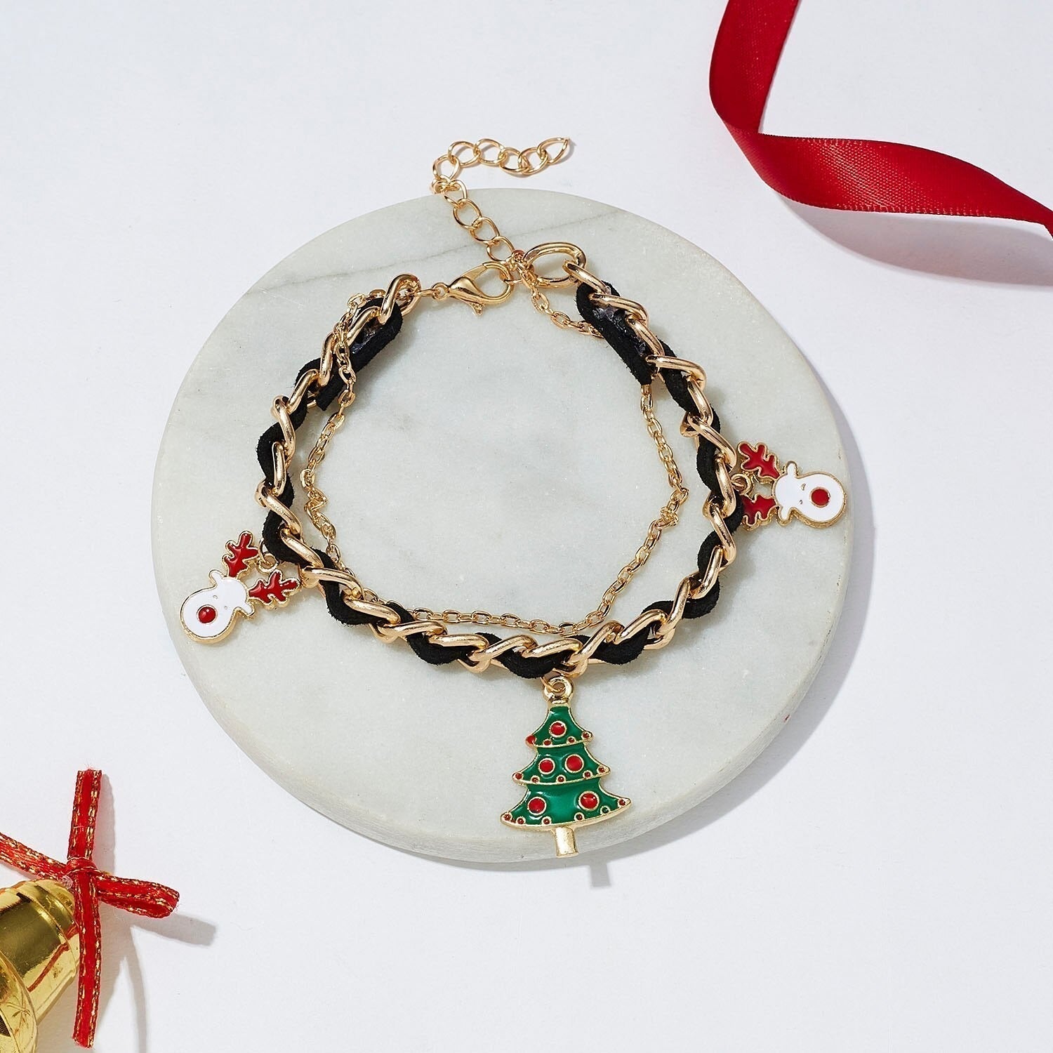 Christmas Tree Bracelet