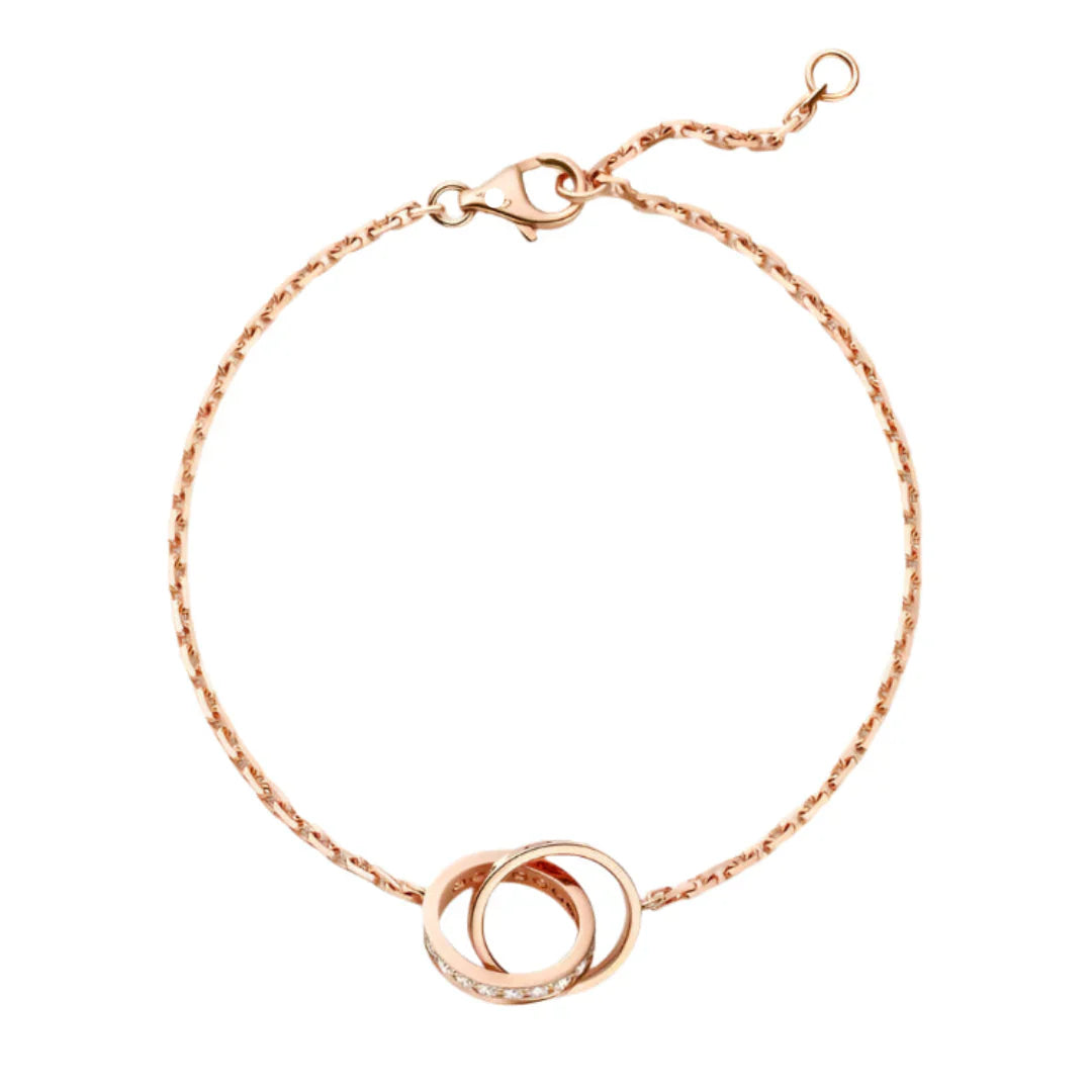 Love Bracelet Delicate Diamond Accent