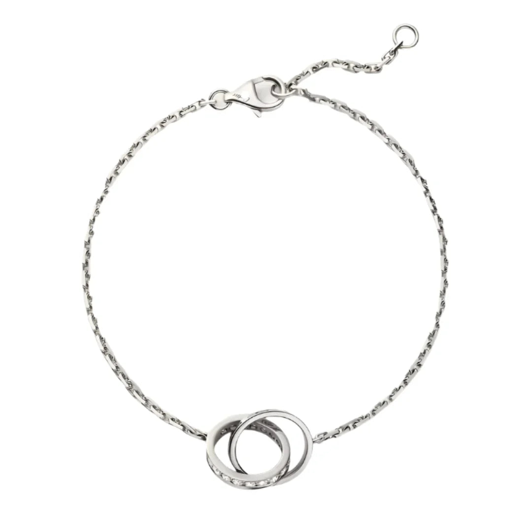 Love Bracelet White Gold Style Modern Romance